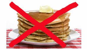 No pancake breakfast 