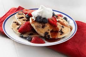 Red White and Blue Pancakes 